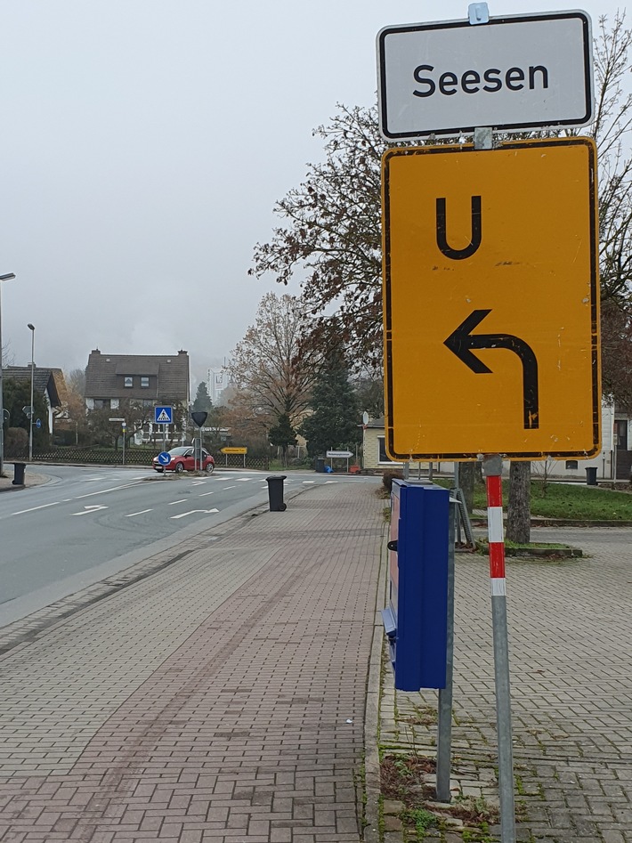 POL-HOL: Rückbau der baustellenbedingten Vorfahrtsänderung am Mühlenanger