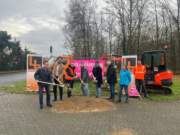 Telekom startet Glasfaserausbau in Langenselbold