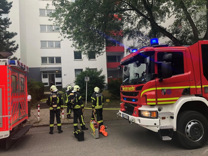 FW-GE: Ereignisreicher Sonntag für die Feuerwehr Gelsenkirchen