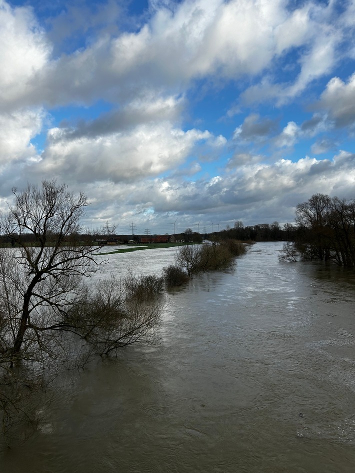 FW-Schermbeck: Update zum Lippehochwasser