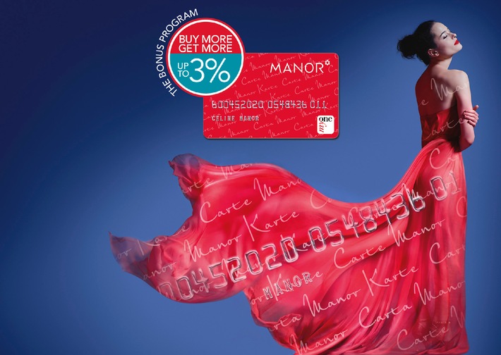Jetzt bis zu 3% Bonus - Manor lanciert Bonus-Programm für treue Kunden (BILD)