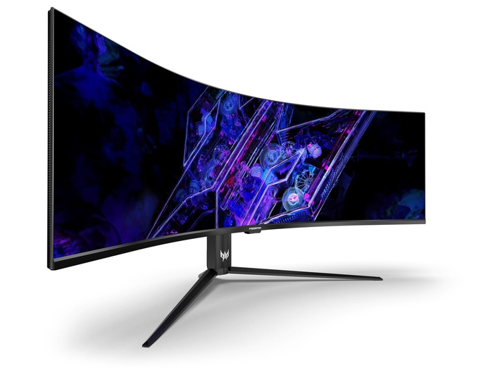 Acer erweitert sein Gaming-Portfolio mit neuen Curved OLED- und Mini-LED-Predator-Monitoren und innovativen Gaming-Routern