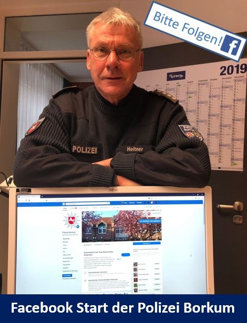POL-LER: ++ Bitte Folgen! Erweiterung der digitalen Präsenz: Polizeistation Borkum erhält eigenen Facebook-Account ++