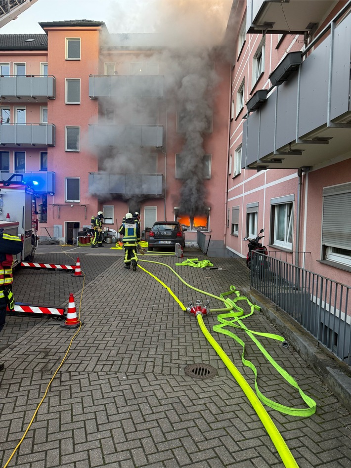 FW-BO: Küchenbrand in einer Pizzeria