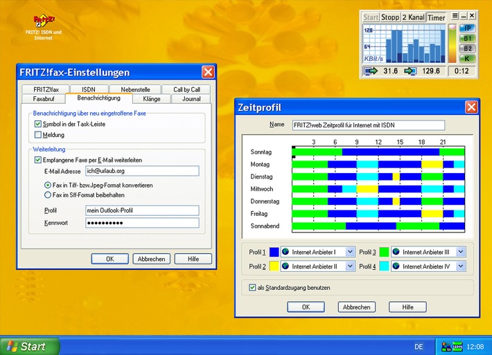 AVM mit neuer FRITZ!-Software Version 3.03 / Neue Version der FRITZ!-Software für ISDN und Internet / Alle Module deutlich erweitert - Einfacher Download