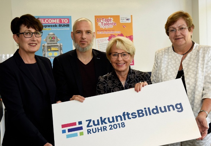 Ruhrgebiet soll innovativste Bildungs- und Wissensregion Deutschlands werden