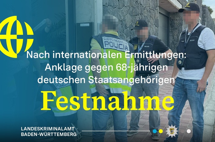 LKA-BW: Anklageerhebung wegen des Verdachts des gewerbsmäßigen Betruges u. a. - Gemeinsame Pressemitteilung der Staatsanwaltschaft Mannheim und des Landeskriminalamts Baden-Württemberg