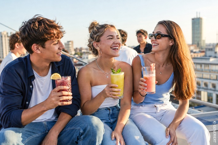 Gen Z trinkt deutlich mehr Mocktails und Fruchtsaft