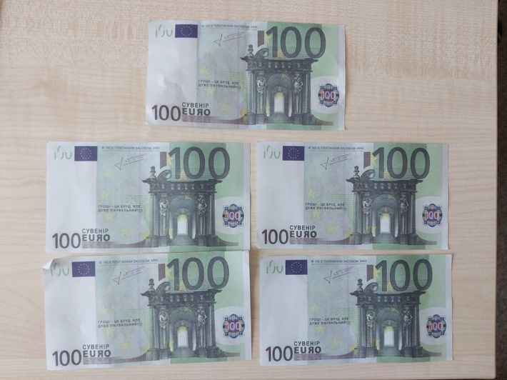 BPOL-HB: Ticket mit Falschgeld bezahlt - Bundespolizei verhaftet Reisende im Metronomzug