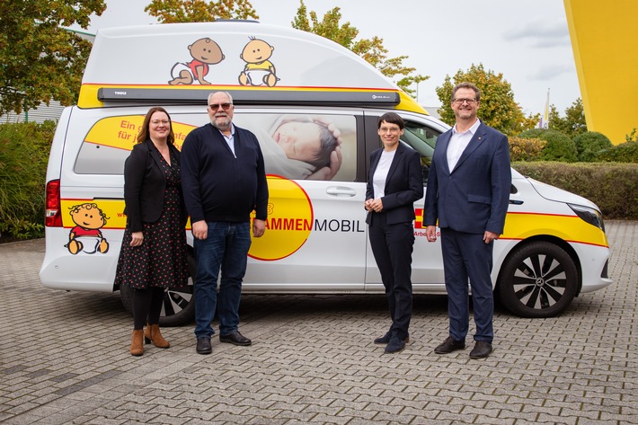 ASB-Hebammenmobil für Nordrhein-Westfalen startet im Münsterland / Neue Versorgungsform für Schwangere und Mütter in der Pilotphase