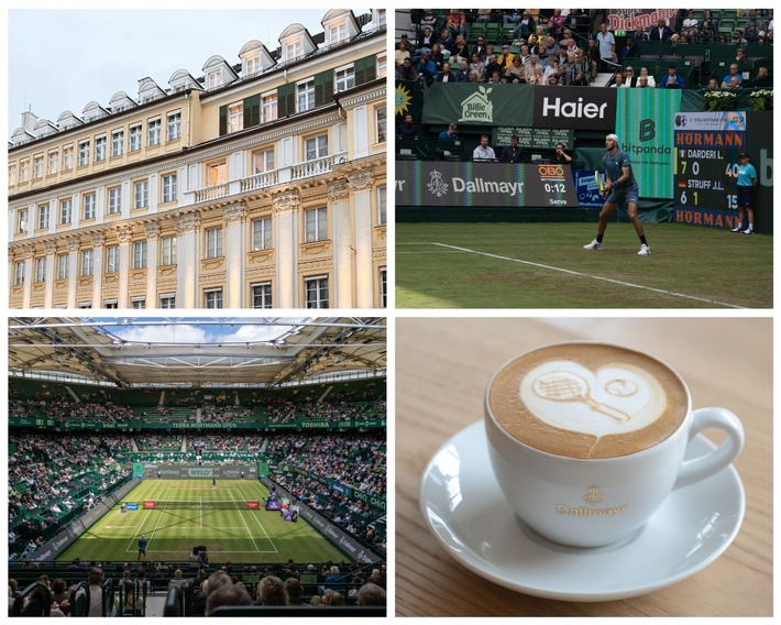 Dallmayr Kaffee bei den Terra Wortmann Open