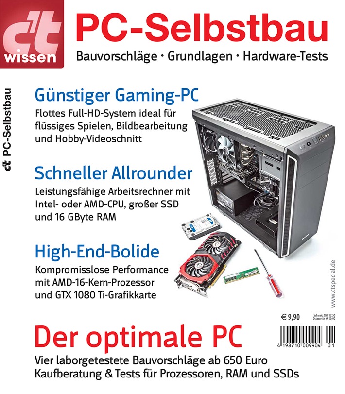 c&#039;t-Sonderheft PC-Selbstbau / Leitfaden durch den Hardware-Dschungel