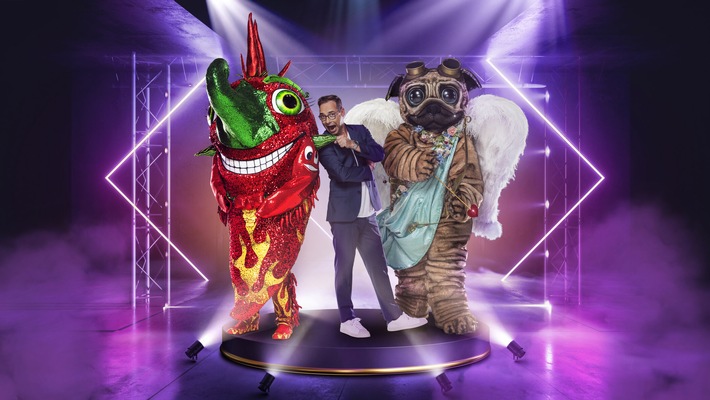 "The Masked Singer" süß-scharf: Mit diesen zwei Masken bringt ProSieben richtig Würze in den Samstagabend