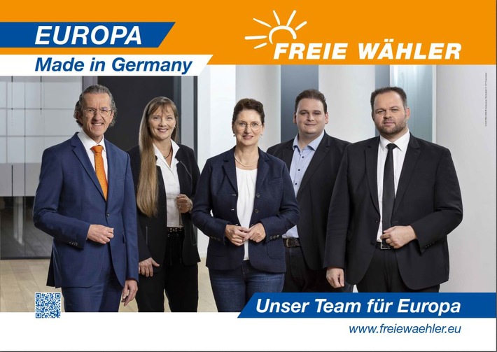 Reminder: Einladung in die Bundespressekonferenz: Vorstellung der Europawahlkampagne der FREIEN WÄHLER am 18.03.24, 11 Uhr