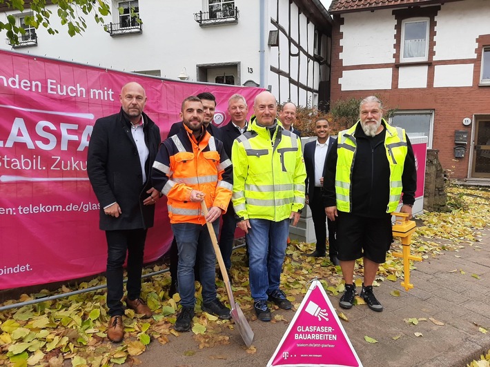 Telekom startet Glasfaserausbau in Extertal Süd (Oberes Extertal)