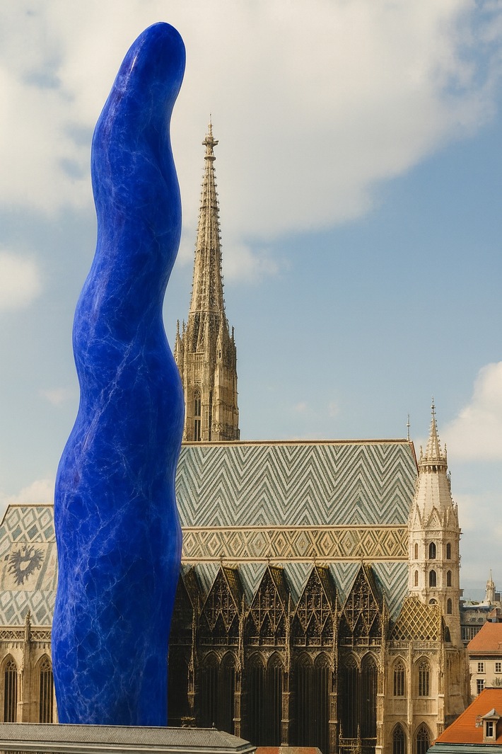 Wiener Künstler Zino Weinstein fordert die Vollendung des Stephansdoms