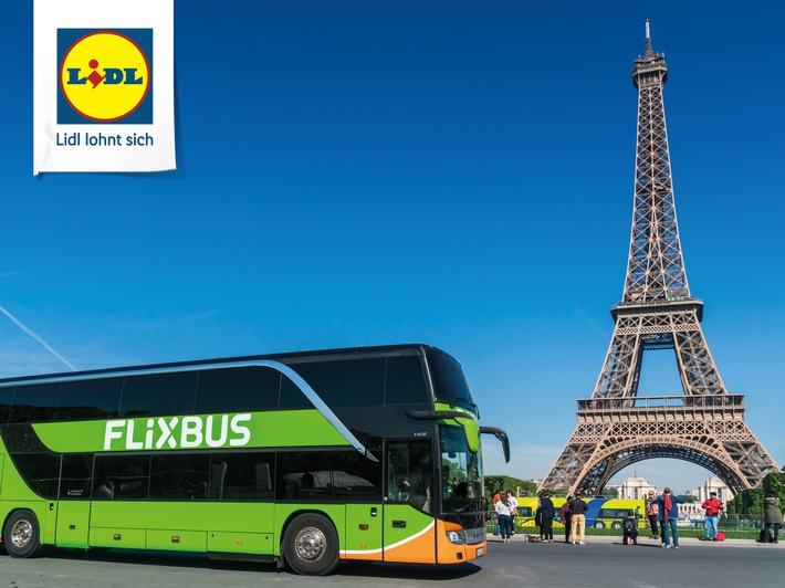 Mit FlixBus und Lidl Europa entdecken: Europa-Tickets für Fernbusreisen zum Spitzenpreis
