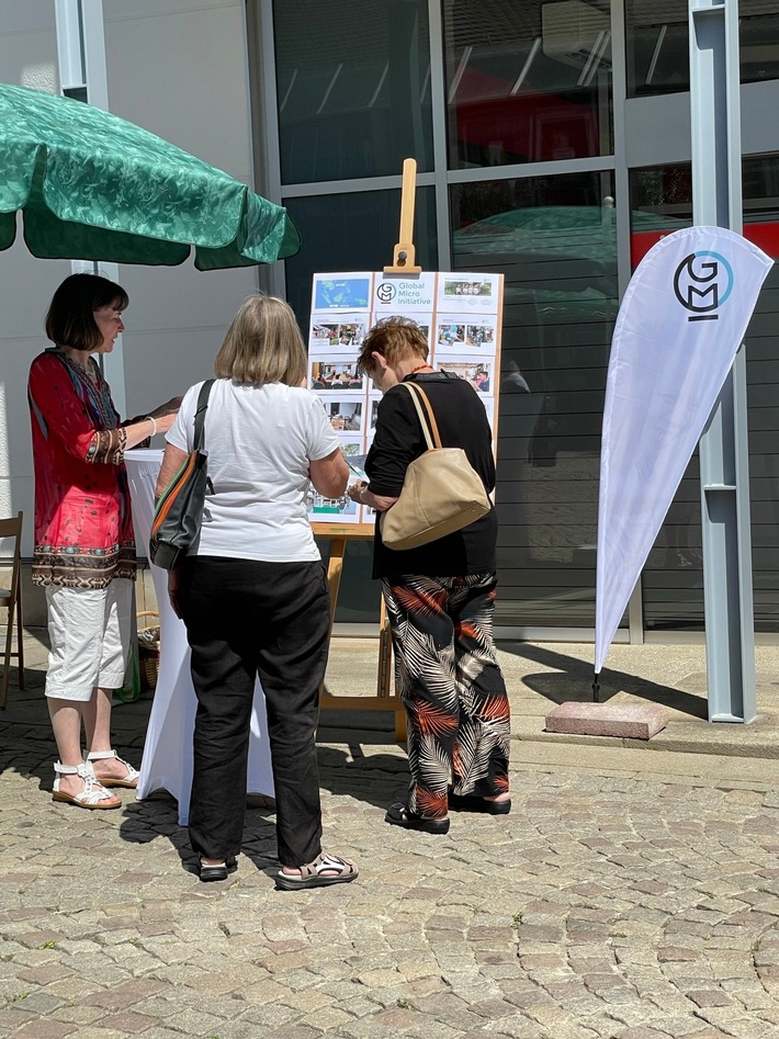 Global Micro Initiative e.V. zu Gast bei der Kunst- und Kulturmeile in Hösbach