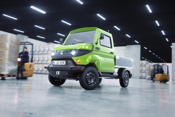 Transporter mit Allrad-Elektroantrieb: Auf der IAA zeigt EVUM Motors sein neues aCar