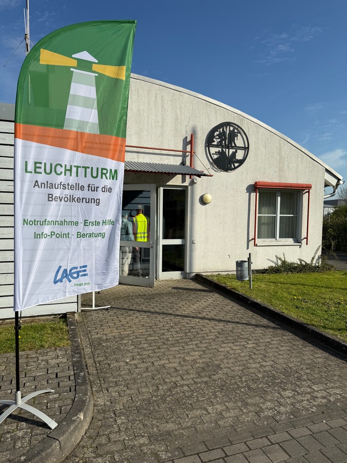 FW Lage: Leuchtturmübung in Kachtenhausen: Feuerwehr bereitet sich auf Stromausfall-Szenarien vor