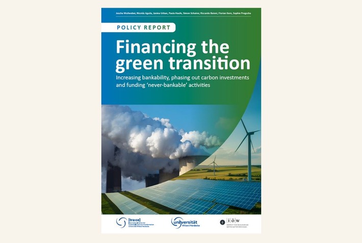 Online Launch Event of Policy Report “Financing the green transition: Increasing bankability, phasing out carbon investments and funding 