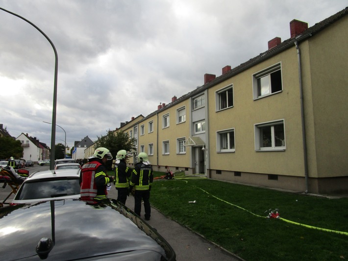 FW-GE: Wohnungsbrand in Resse verursacht hohen Sachschaden