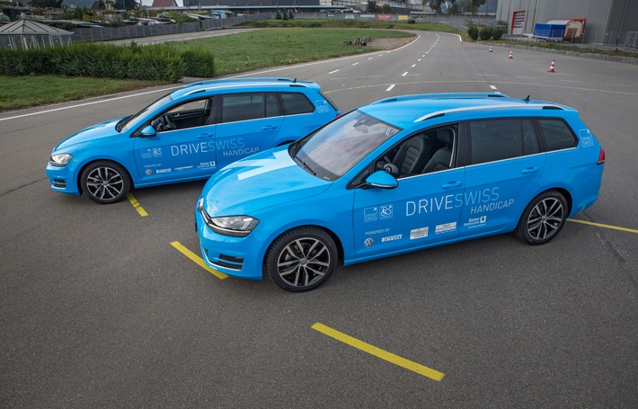 Volkswagen unterstützt «DRIVESWISS HANDICAP» als Partner