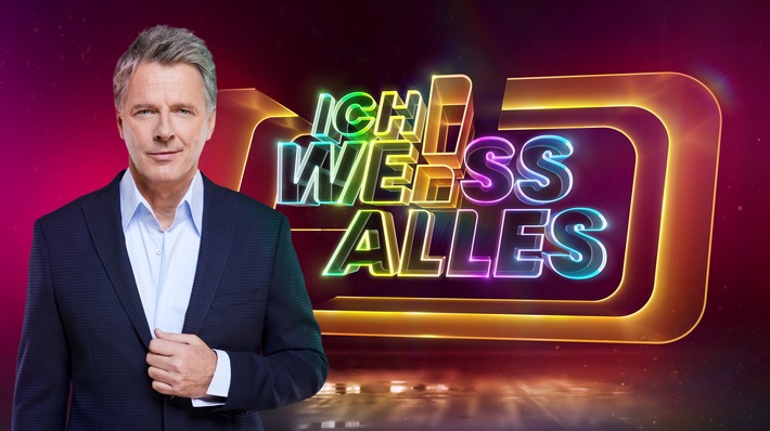 Das Erste / ICH WEISS ALLES! - ARD, ORF und SRF starten neue Eurovisionsshow am Samstagabend mit Jörg Pilawa