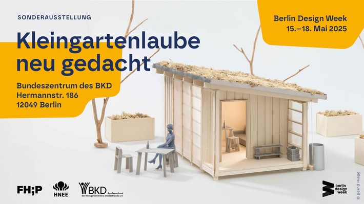 Kleingarten-Laube goes "Berlin Design Week"!