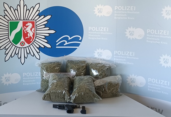 POL-RBK: Bergisch Gladbach - 3216 Gramm Marihuana sichergestellt
