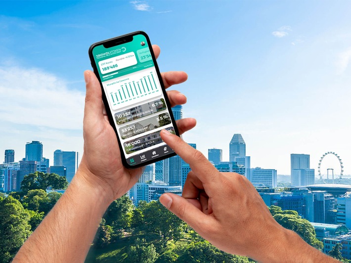 Medienmitteilung: CROWDLITOKEN via Smartphone investieren