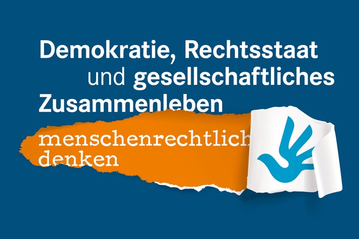 Einladung Online-Debatte 19. März / Demokratie, Rechtsstaat und gesellschaftliches Zusammenleben menschenrechtlich denken