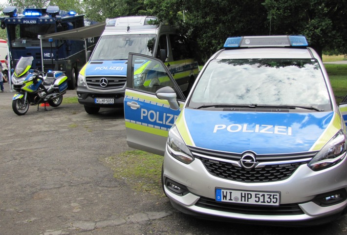 POL-F: 190617 - 656 Frankfurter-Norden: 3500 Besucher bei der Veranstaltung: "Gemeinsam sicher - Ihre Polizei im Frankfurter Norden stellt sich vor!"