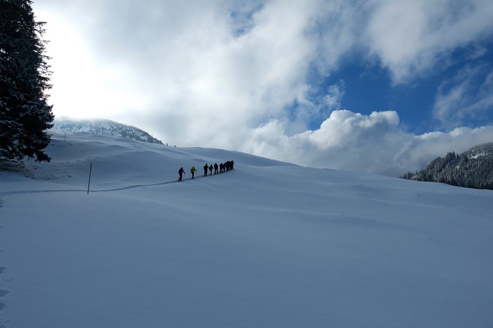 Neu: Die 66 schönsten Schneeschuhtouren der Schweiz