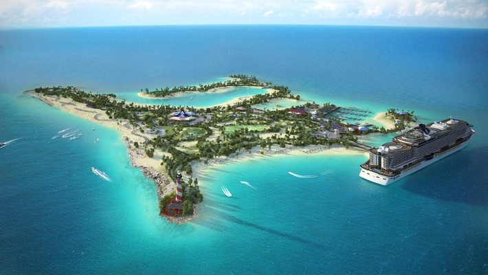 MSC Croisières crée une réserve marine privée sur une île des Bahamas pour ses passagers