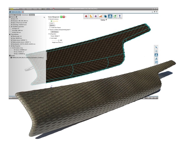 Pressemitteilung: Neuer 3D-Druck-Service mit kostenloser Texturen-Erzeugung