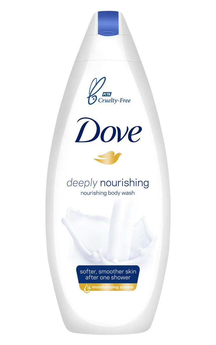 Unilever setzt sich weltweit verstärkt gegen Tierversuche ein - Dove von PETA als tierversuchsfreie Marke zertifiziert