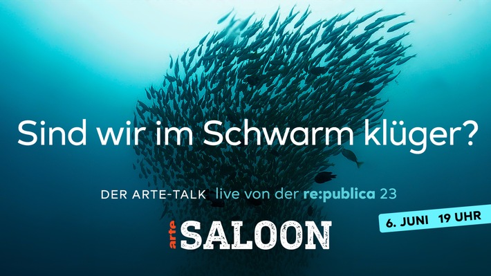 YouTube-Livetalk "ARTE Saloon" von der re:publica am 06.06.2023