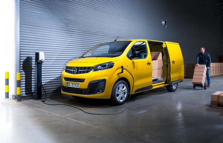 Neuer Opel Vivaro-e: Mit dem &quot;e&quot; für emissionsfreie Lieferungen
