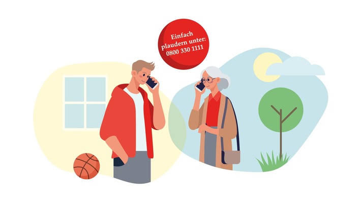 Malteser starten in Kooperation mit Telekom deutschlandweites "Plaudernetz" / Neues Angebot für gute Gespräche und gegen Einsamkeit