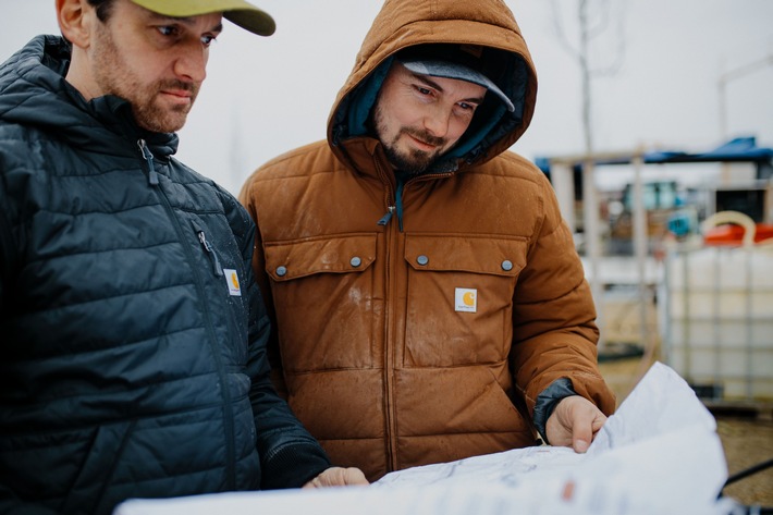 Der Carhartt Zwiebellook-Ratgeber für die Baustelle
