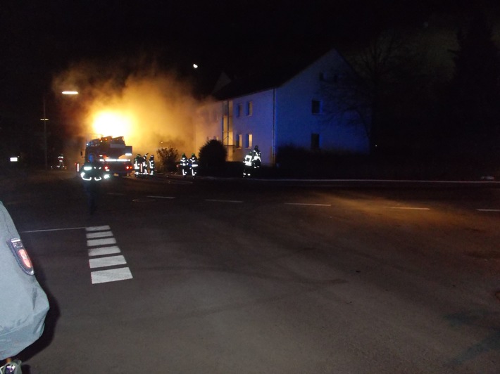 POL-NI: Brand in einem Mehrfamilienhaus