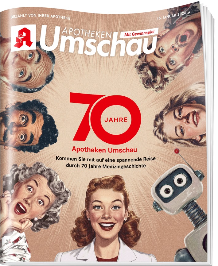 Apotheken Umschau feiert 70 Jahre: Gesundheitswissen im Wandel der Zeit und eine klare Haltung für die Zukunft
