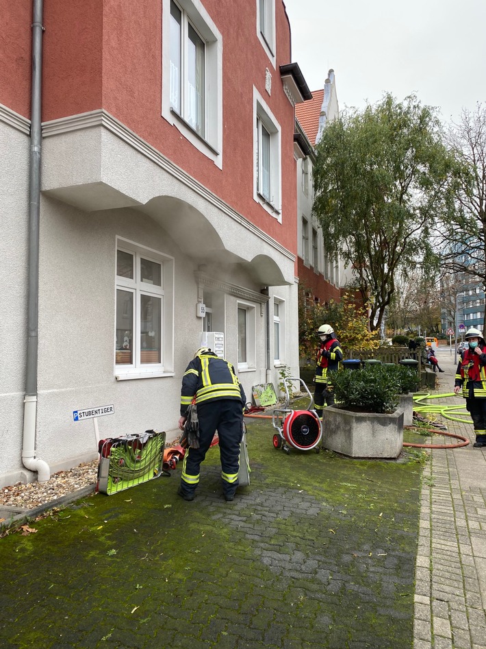 FW-MH: Feuer in einem Kindergarten