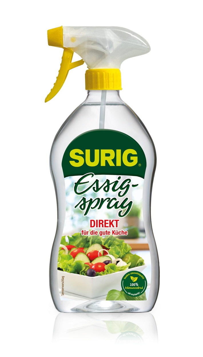 Das SURIG Essigspray DIREKT - Die Essiginnovation für jede Küche