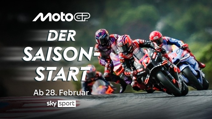 Der Saisonstart der MotoGP(TM) 2025 in Thailand am Wochenende live und exklusiv bei Sky Sport