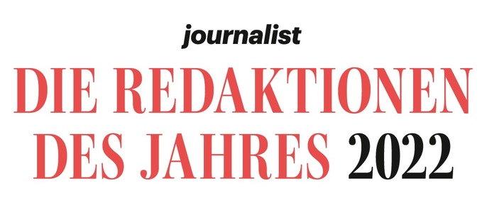 NDR holt 2022 die meisten Journalistenpreise / journalist kürt die Redaktionen des Jahres