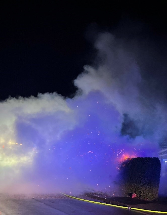 POL-MI: Mehrere Heckenbrände in Bad Oeynhausen