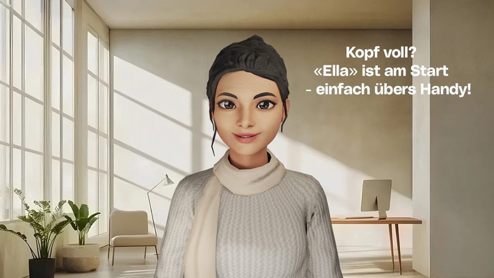 Vorankündigung: Gesund arbeiten - neuer KI-Avatar