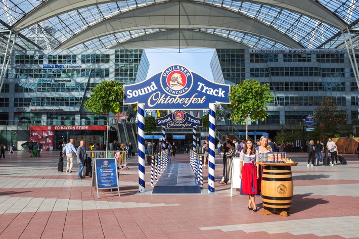 Une valise à roulettes comme instrument de musique / Paulaner se charge de la bande-son de l’Oktoberfest